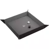 Dice Tray Gamegenic - Magnetic - Square Black/Grey - Kości i akcesoria