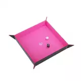 Dice Tray Gamegenic - Magnetic - Square Black/Pink - Kości i akcesoria