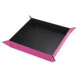 Dice Tray Gamegenic - Magnetic - Square Black/Pink - Kości i akcesoria