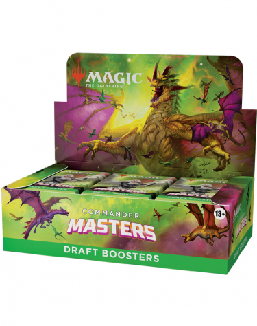 Gra karciana Magic: The Gathering Commander Masters - Draft Booster Box (24 boosterów)