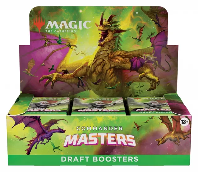 Karetní hra Magic: The Gathering Commander Masters - Draft Booster Box (24 boosterů)