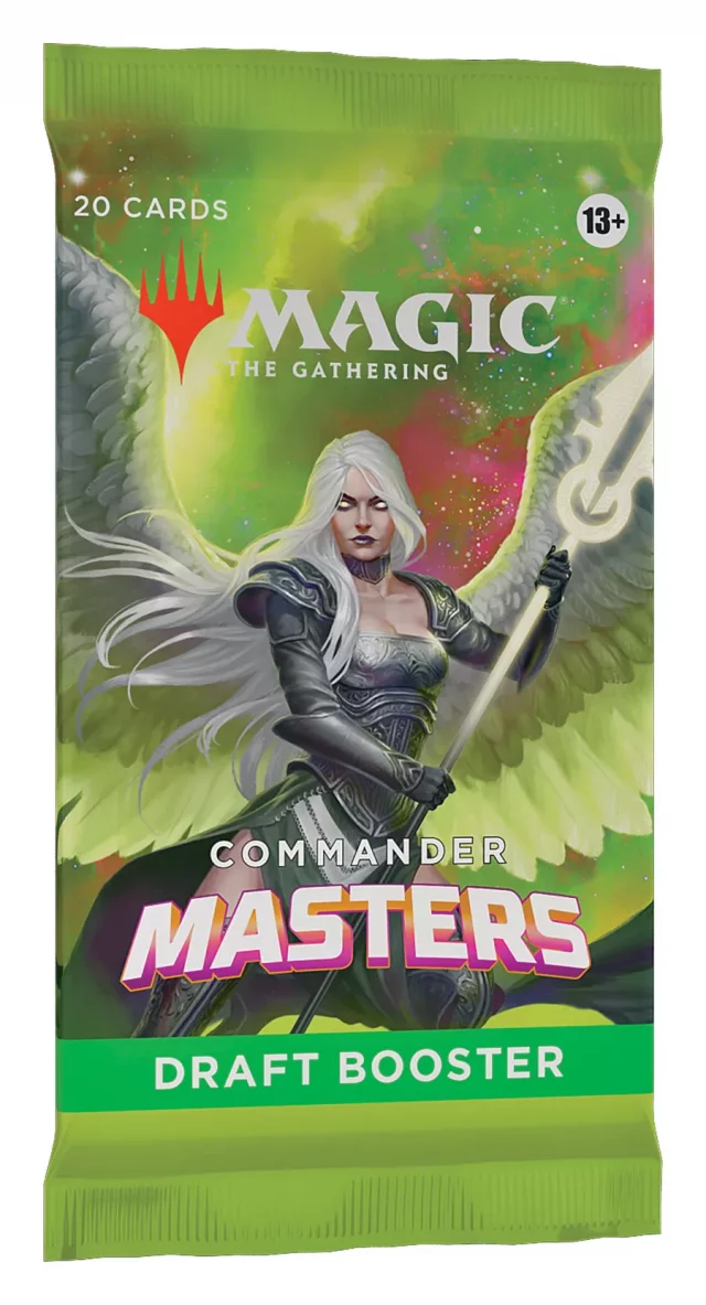 Karetní hra Magic: The Gathering Commander Masters - Draft Booster (20 karet)