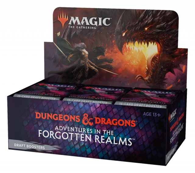 Karetní hra Magic: The Gathering Dungeons and Dragons: Adventures in the Forgotten Realms - Draft Booster Box (36 boosterů) - Magic The Gathering