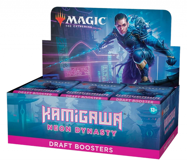 Karetní hra Magic: The Gathering Kamigawa: Neon Dynasty - Draft Booster (15 karet)