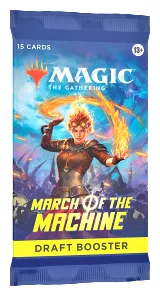 Karetní hra Magic: The Gathering March of the Machine - Draft Booster (15 karet)