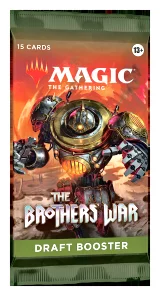 Karetní hra Magic: The Gathering The Brothers War - Draft Booster (15 karet)