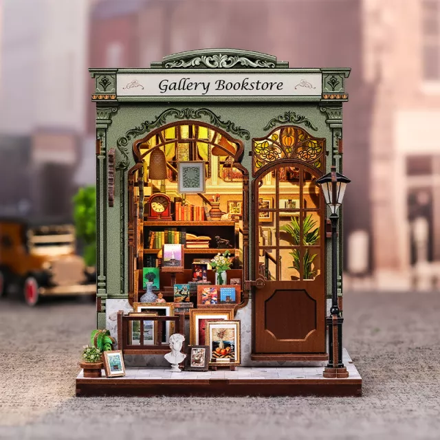 Zestaw konstrukcyjny CuteBee - Gallery Bookstore - Podpórki do książek