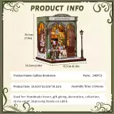 Zestaw konstrukcyjny CuteBee - Gallery Bookstore - Podpórki do książek