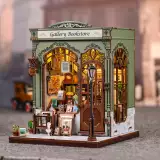 Zestaw konstrukcyjny CuteBee - Gallery Bookstore - Wykonane z drewna