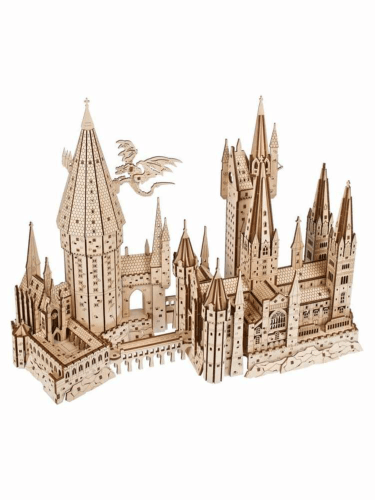 Zestaw konstrukcyjny Harry Potter - Hogwarts Castle (drewniany)