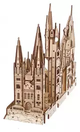 Zestaw konstrukcyjny Harry Potter - Hogwarts Castle (drewniany) - Wykonane z drewna