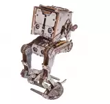 Zestaw konstrukcyjny Star Wars - AT-ST Walker (drewniany) - Ugears - Wooden 3D Puzzles