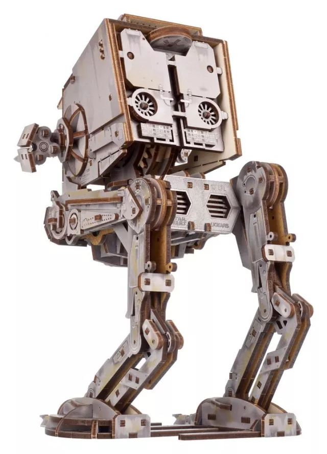 Zestaw konstrukcyjny Star Wars - AT-ST Walker (drewniany) - Wykonane z drewna