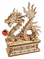 Zestaw konstrukcyjny Ugears - Wood Dragon (drewniany)
