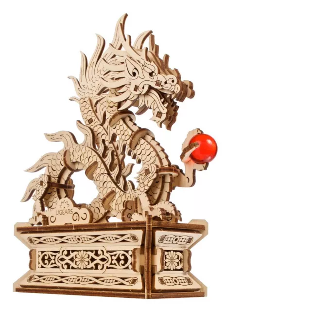 Zestaw konstrukcyjny Ugears - Wood Dragon (drewniany) - Ugears - Wooden 3D Puzzles