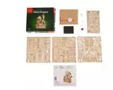 Zestaw konstrukcyjny Ugears - Wood Dragon (drewniany) - Wykonane z drewna