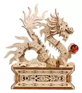 Zestaw konstrukcyjny Ugears - Wood Dragon (drewniany) - Wykonane z drewna