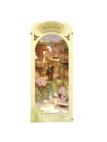 Zestaw konstrukcyjny - podpórka do książek Falling Sakura (dewno)