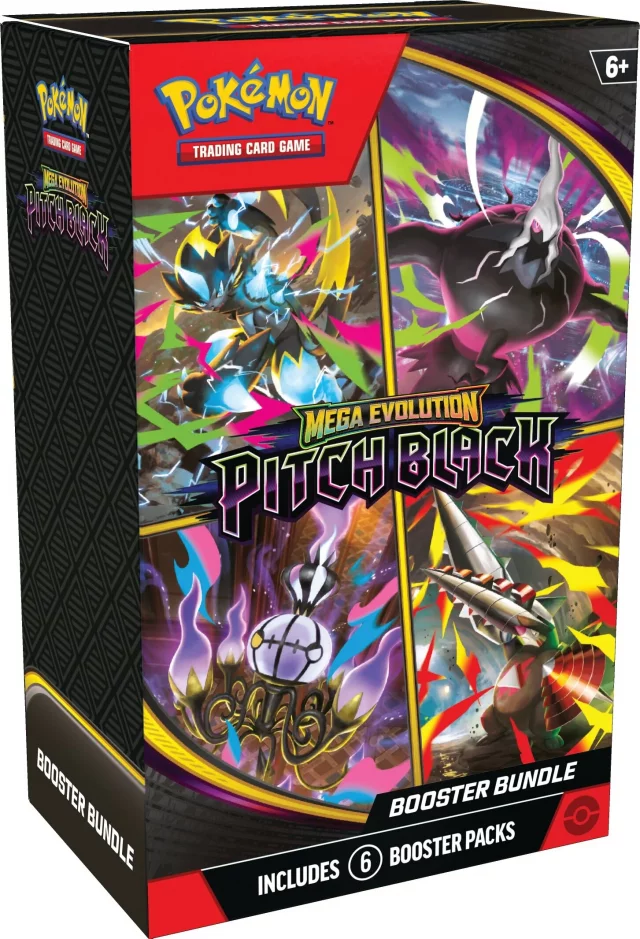 Gra karciana Pokémon TCG: Mega Evolution - Pitch Black - Booster Bundle - Kolekcjonerska gra karciana TCG