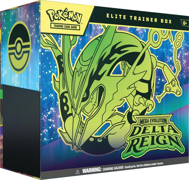 Gra karciana Pokémon TCG: Mega Evolution - Delta Reign - Elite Trainer Box - Kolekcjonerska gra karciana TCG