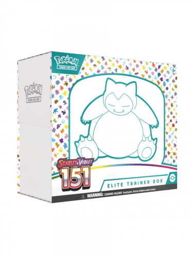 Gra karciana Pokémon TCG: Scarlet & Violet 151 - Elite Trainer Box (Snorlax)