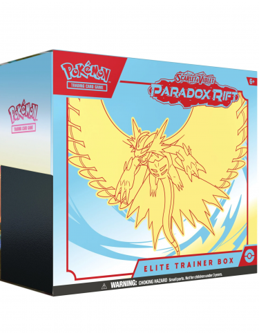 Gra karciana Pokémon TCG: Scarlet & Violet - Paradox Rift Elite Trainer Box (Roaring Moon)