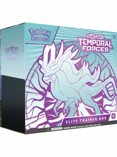 Gra karciana Pokémon TCG: Scarlet & Violet Temporal Forces - Flutter Mane Elite Trainer Box