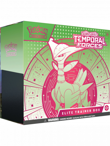 Gra karciana Pokémon TCG: Scarlet & Violet Temporal Forces - Iron Leaves Elite Trainer Box