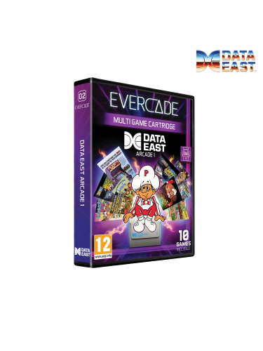 Cartridge do retro konsoli Evercade - Data East Arcade 1 (PC)