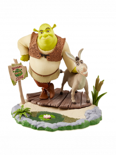 Kalendarz adwentowy Shrek - Figurka Shrek & Donkey (zestaw konstrukcyjny)