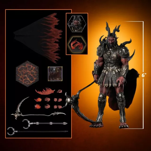 Figurka akcji Heroes of Might and Magic III - Arch Devil 1/12 (Deluxe Version) - Heroes of Might & Magic