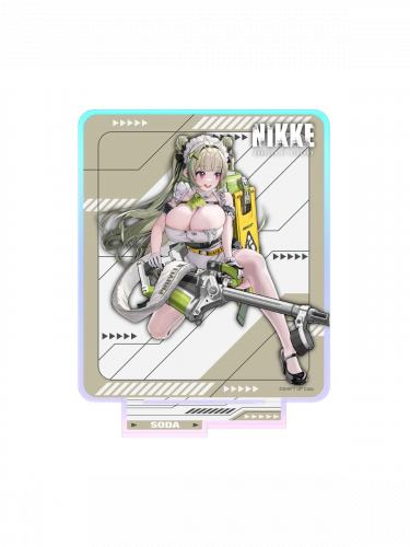 Figurka akrylowa Goddess of Victory: Nikke - Soda (Holographic Standee)