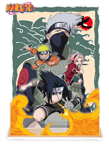 Podstawka akrylowa Naruto Shippuden - Team 7 Diorama