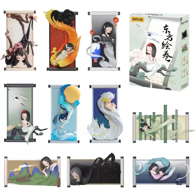 Figurka 52TOYS - Oriental Scroll Painting (losowy wybór) - Anime