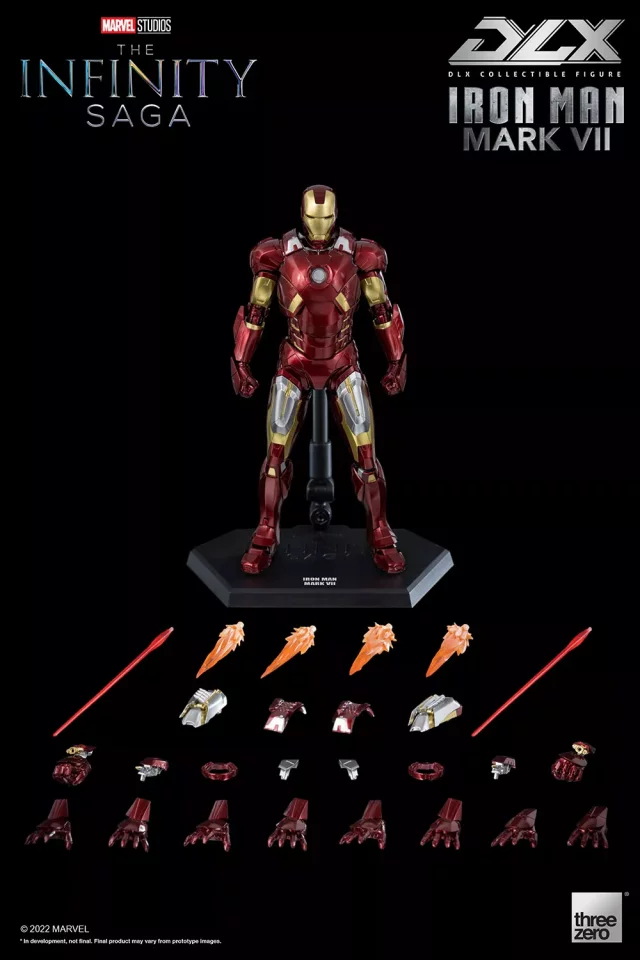 Figurka Avengers - Iron Man MK 7 DLX A (Threezero)