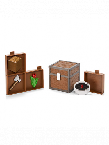 Figurka Minecraft - Loot Chest Forest (The Noble Collection)