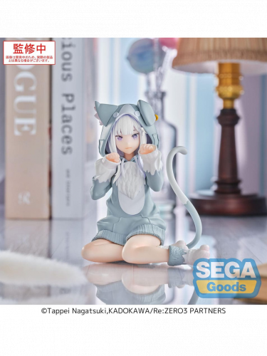Figurka Re:Zero Starting Life in Another World - Emilia Mofumofu (Sega)