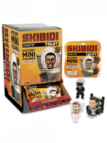 Figurka Skibidi Toilet - Skibidi Toilet Mystery Minifigures (losowy wybór)