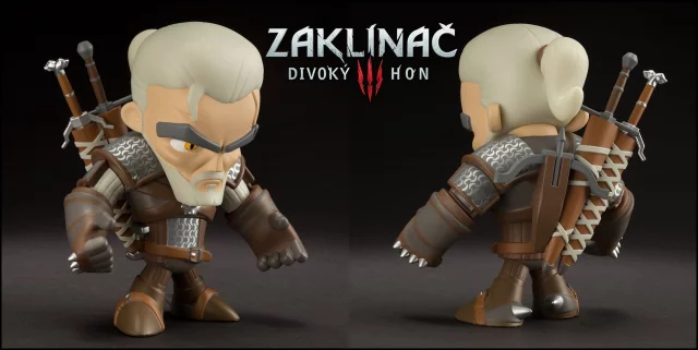 Figurka Wiedźmin 3 - Geralt z Rivii (winyl)
