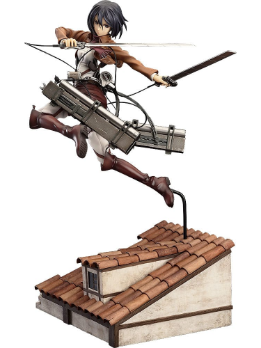 Statuetka Attack on Titan - Mikasa Ackerman Deluxe Version 17 cm (Good Smile Company)