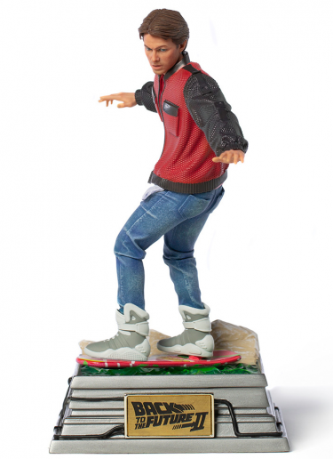 Statuetka Back to the Future II - Marty McFly on Hoverboard Art Scale 1/10 (Kowalstwo Artystyczne)