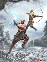 God of War Statuetka - Kratos and Atreus BDS Art Scale 1/10 (Iron Studios)