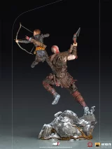 God of War Statuetka - Kratos and Atreus BDS Art Scale 1/10 (Iron Studios)