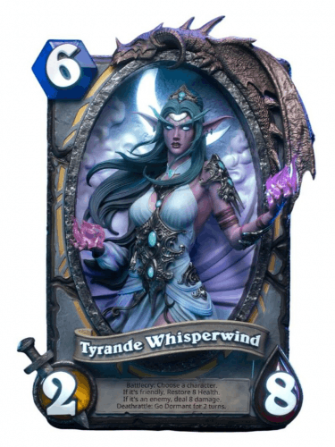 Statuetka Hearthstone - Tyrande Whisperwind (31cm) (HEX Collectibles)
