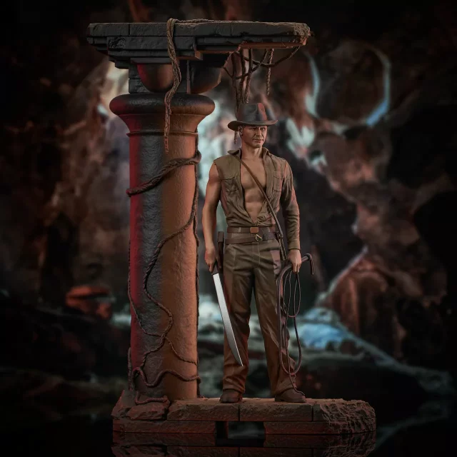 Soška Indiana Jones - Indiana Jones and the Temple of Doom Premier Collection 1/7 (DiamondSelectToys)