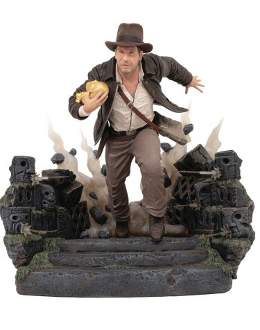 Statuetka Indiana Jones - Raiders of the Lost Ark Deluxe Gallery Diorama (DiamondSelectToys)