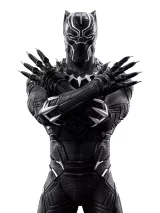 Soška Marvel - Black Panther Black Panther (Deluxe) The Infinity Saga  Art Scale 1/10 (Iron Studios)