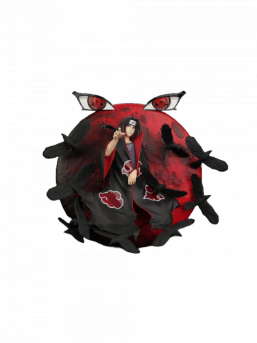 Figurka Naruto - Itachi Uchiha (dekoracja naścienna)