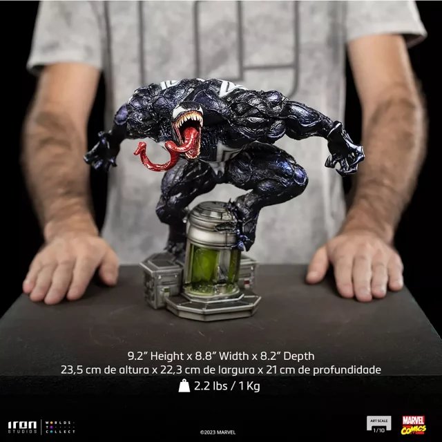 Figurka Spider-Man - Venom Art Scale 1/10 Regular Version (Iron Studios)