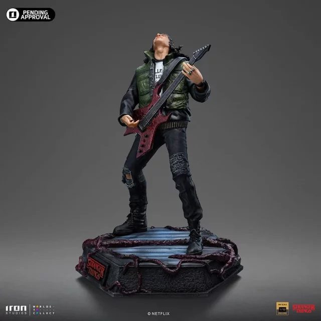 Statuetka Stranger Things - Eddie Munson Deluxe (Iron Studios)